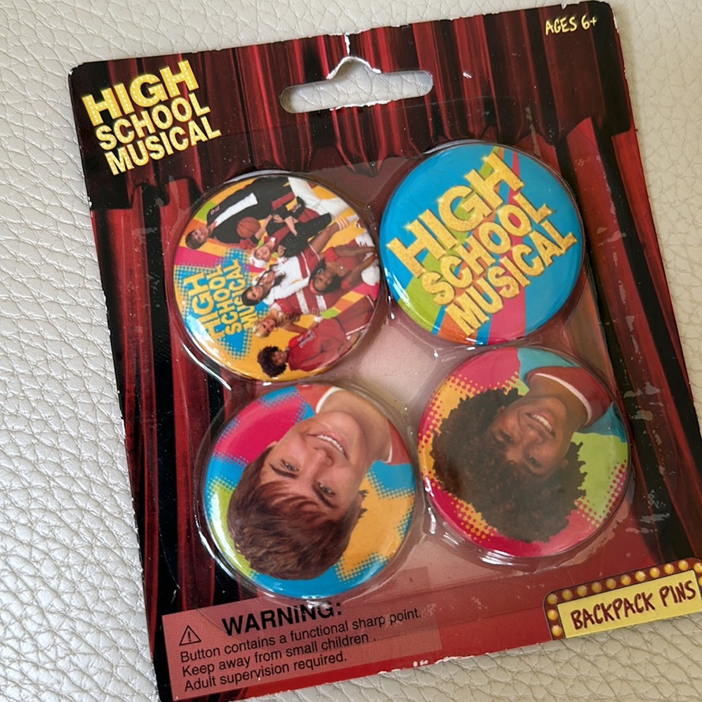 Disney High School Musical set of 4! Collector Pins